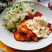 高たんぱく質の鶏肉と卵の組み合わせ。鶏むね肉でチキン南蛮