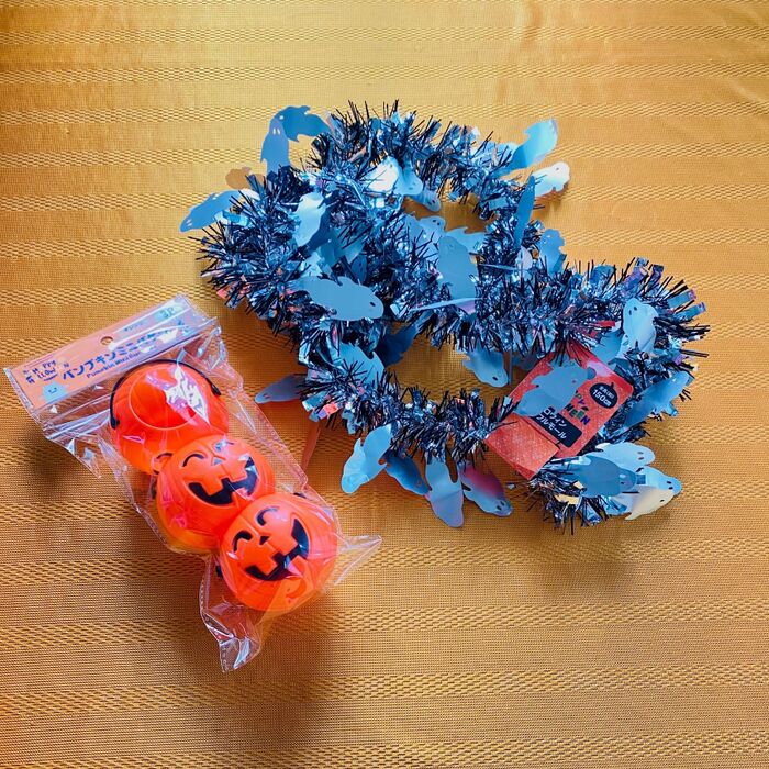 ハロウインの飾りを100均で調達!お値段以上の価値あり!