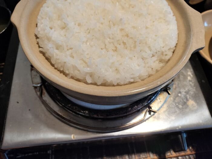簡単!卓上電気コンロで土鍋炊飯!ふっくら土鍋ご飯の炊き方!