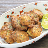 【旬のお魚×昆布】ふわふわ食感!イサキと豆腐の揚げ焼き