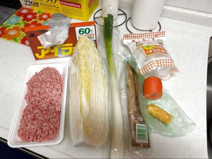 冷蔵庫にある野菜でOK