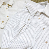 チープなブラウス、20分で今っぽ!ボタン替えだけ簡単リメイク