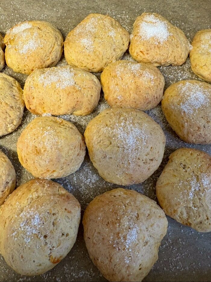 焼きたては見た目がまるで乾パン!