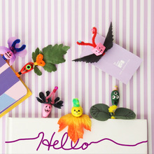 読書の秋もHWも楽しく!モンスターブックマークの作り方簡単手作り雑貨