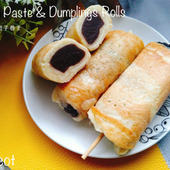 とにかく美味しいの一言!好きなもの巻いちゃう。簡単あん&団子巻き