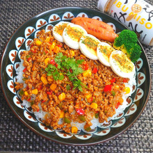 簡単めちゃウマ!つぶみそミーソライス