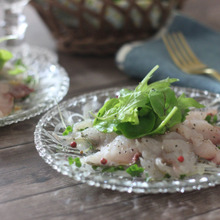 秋の天然魚クエスト第2弾!②「平鯛(ヘダイ)のカルパッチョ」