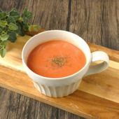 電子レンジ2分で完成!「トマトのポタージュ」