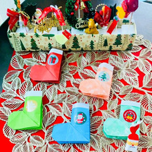 心込めて!折り紙でクリスマスくつした!プチプレゼントに〜