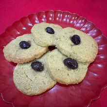 和テイスト、黒豆がアクセントの抹茶クッキー!