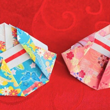 成人式や、ひな祭りといえば着物!折り紙で着物飾り