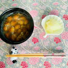 胃腸に優しい「大根おろし味噌汁」