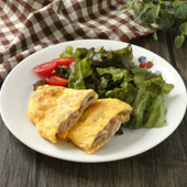 食べ応えバッチリ!「豚こま肉で簡単ピカタ」