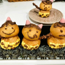 節分に!子どもが喜ぶシュークリーム鬼
