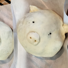 蒸し豚→煮豚→肉まんの餡!むっちり柔らかでコク旨〜!炊き込みご飯の具材使用!