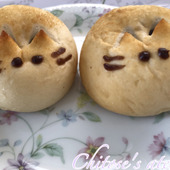 お店によってお顔が違うみたい。見つめられて即お持ち帰り