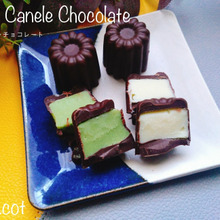 セリアからかわいいシリコン型出た!ミニカヌレチョコレート