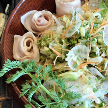 香味広がる濃厚コク旨ポテト!ベーコンポテトサンド!春味春色ベーコンサラダ!