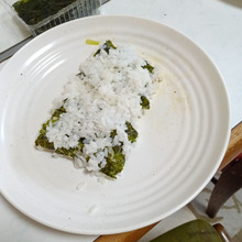 のりを2段式にすると、お弁当のおかずとしても美味しいです