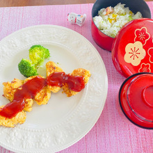 「ふわふわチキンナゲット」冷めても固くなりにくい!