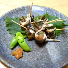 おつまみにもお弁当にも!イワシの梅肉巻き!