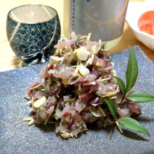 イワシのなめろうを手軽に!