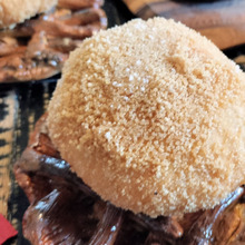 絶品!甘じょっぱいもちもち揚げあんパンと惣菜パン!同じ生地であんパン、チーズパン、カレーパン!