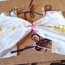 タオル地の下着を作ってみました