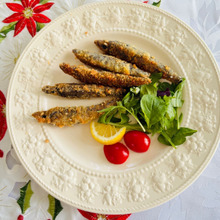 目光を使ってミラノ風フライ