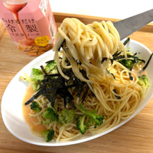 かけるだけで即完成!たらこクリームパスタソースが便利◎