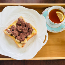 超美味しい「チョコバナナトースト」