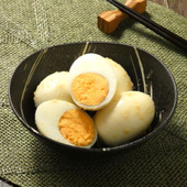 材料4つで完成!「味噌レモン味卵」