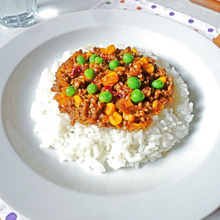 無水梅ドライカレー