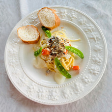 「あさりのクリームパスタ」残ったスープも心ゆくまで堪能!