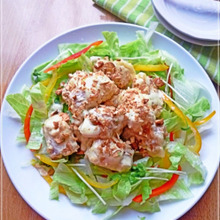 梅風味のちくわのエビマヨ風