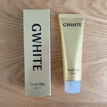 研磨剤フリーが嬉しい GWHITE薬用ホワイトニングハミガキ ダズルミント 30g
