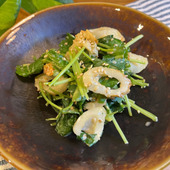 三つ葉が主役!三つ葉のわさびマヨ醤油