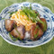 残った刺身で竜田揚げ丼