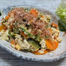 【電子レンジ調理】ゴーヤチャンプルを簡単に。