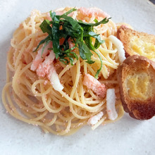 【天然魚クエスト】ヒイカと明太子のパスタでおうちランチ