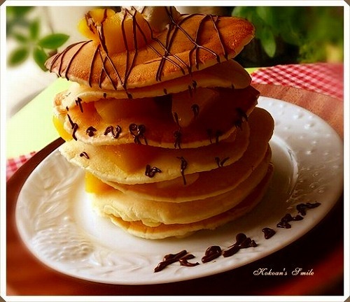 カフェ風パンケーキでストレス解消