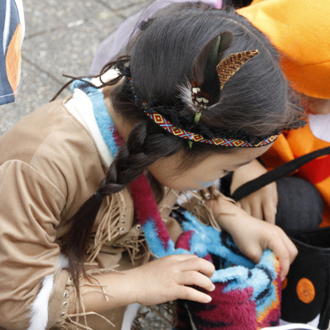 ハロウィン ハンドメイドでインディアン衣装 暮らしニスタ ハロウィン ハンドメイドでインディアン衣装 暮らしニスタ