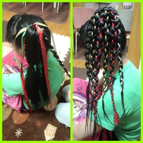 ラッピングのリボンでヘアアレンジ 暮らしニスタ ラッピングのリボンでヘアアレンジ 暮らしニスタ