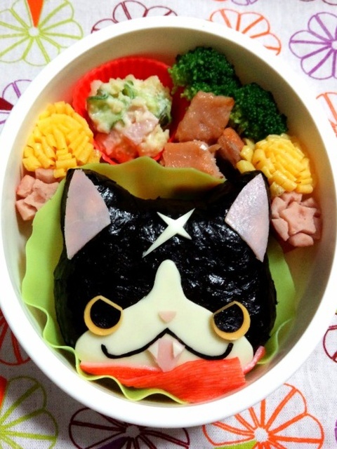 妖怪ウォッチ フユニャン キャラ弁 暮らしニスタ 妖怪ウォッチ フユニャン キャラ弁 暮らしニスタ