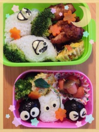 ＊秋っぽいキャラ弁＊
