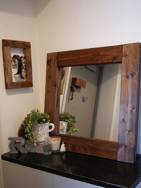 簡単 木枠ミラー 暮らしニスタ 簡単 木枠ミラー 暮らしニスタ