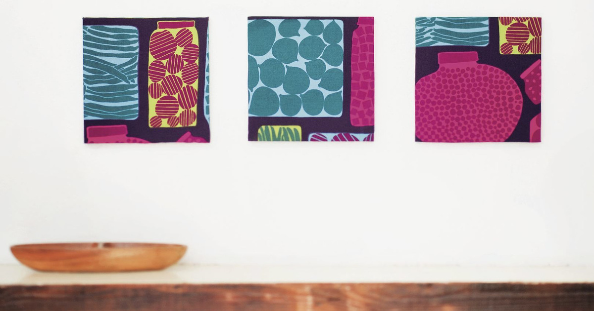 手作りには見えない ファブリックパネルの作り方 暮らしニスタ 手作りには見えない ファブリックパネルの作り方 暮らしニスタ