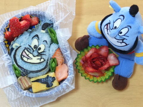 ディズニーキャラ弁 デコふりでジーニー 暮らしニスタ ディズニーキャラ弁 デコふりでジーニー 暮らしニスタ
