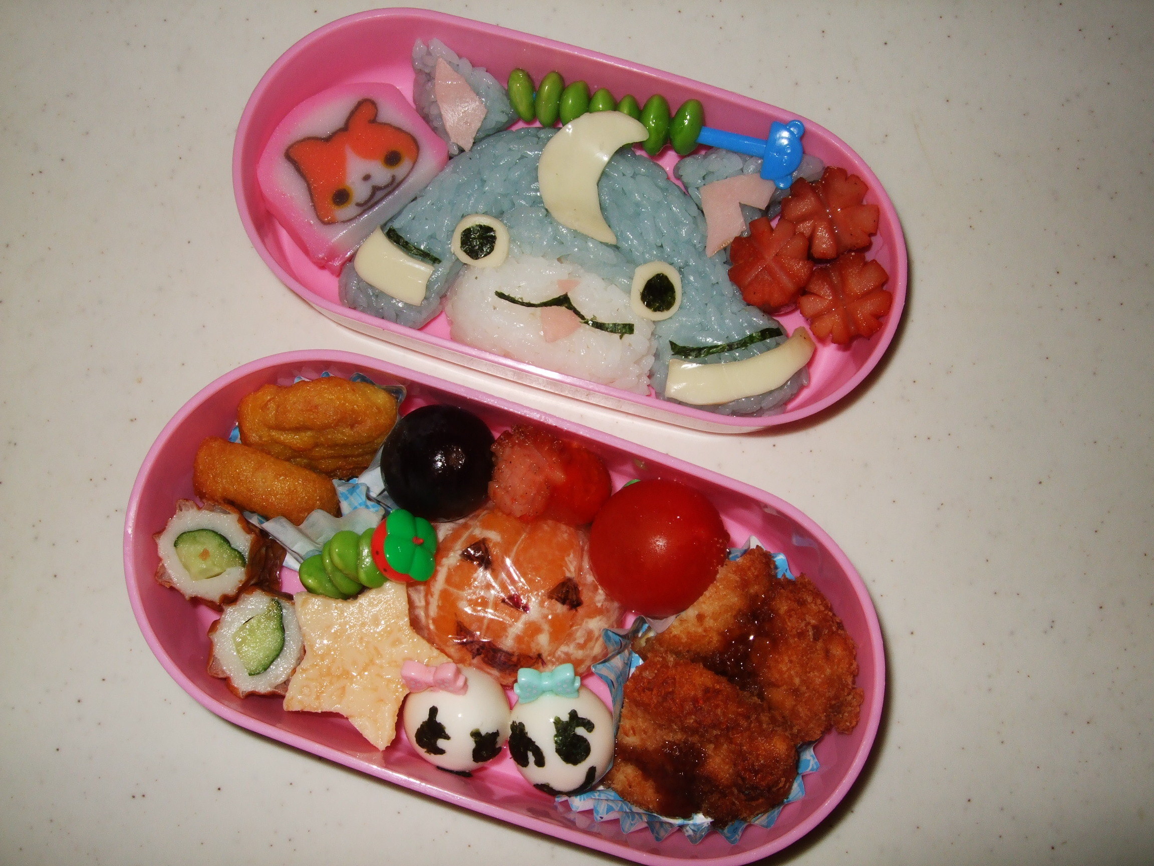 大人気♪妖怪ウォッチ弁当♪