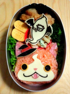 妖怪ウォッチ ジバニャンのキャラ弁レシピ11選 男の子大満足の仕上がりに 暮らしニスタ 妖怪ウォッチ ジバニャンのキャラ弁レシピ11選 男の子大満足の仕上がりに 暮らしニスタ